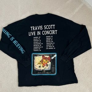 Cactus Jack Travis Scott Concert Long Sleeve